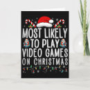 Search for gamer christmas cards Season
