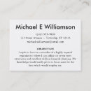 Search for resume business cards Job