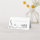Search for bow place cards Simple