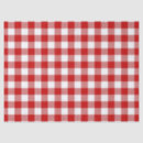 Search for red gingham tissue paper Classic