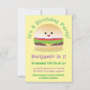Search for funny hamburger invitations Cartoon