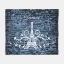 Search for rustic grunge blankets Blue