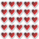 Search for cool valentine stickers Red