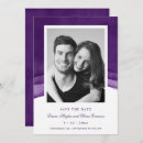 Search for royal purple save the dates Simple