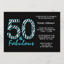 Search for animal 50th birthday invitations Black
