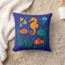 Search for marine life cushions Underwater