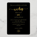 Search for premium wedding invitations Gold foil