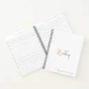 Search for white and gold notebooks Bride