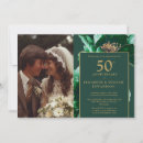 Search for emerald green wedding anniversary invitations Floral