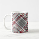 Search for black and white plaid mugs Check