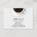 Search for breakfast business cards Espresso