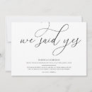 Search for official wedding invitations Minimalist