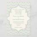 Search for zigzag wedding invitations Modern