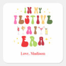 Search for gingerbread square stickers Holiday party