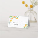 Search for orange place cards Citrus