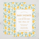 Search for fruit baby shower invitations Lemon