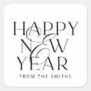 Search for new year design stickers Elegant