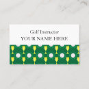 Search for golf instructor business cards Coach