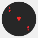 Search for deck of cards stickers Ace