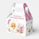 Search for christmas cookie favour boxes Santa