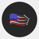 Search for waving american flag stickers Red white blue