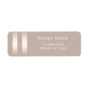 Search for foil gold return address labels Brushed metal