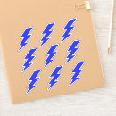 Search for blue lightning stickers Strike