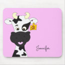 Search for cartoon cow mousepads Kawaii
