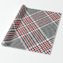 Search for red and black plaid wrapping paper Background