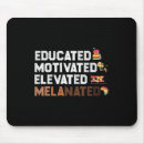 Search for educational activity mousepads Black pride