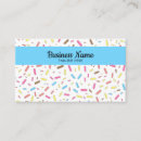 Search for confectionery business cards Colourful