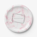 Search for pink marble plates Girly