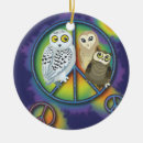 Search for owl christmas tree decorations Raptor