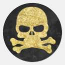 Search for skull and cross bones stickers Black