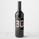 Search for anniversary wine labels Photo collage