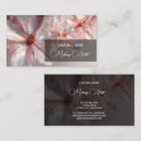 Search for pink shiny metallic business cards Chic