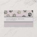 Search for dog sitting business cards Stylish