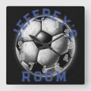 Search for soccer ball clocks Black