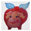 Search for when pigs fly posters Blue