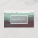 Search for mountain business cards Modern