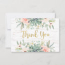 Search for succulent thank you cards Boho