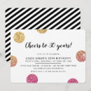 Search for gold dots invitations Minimalist