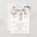 Search for birds invitation wedding rsvp cards Pink