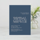 Search for navy bridal shower invitations Minimalist