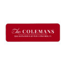 Search for festive return address labels Stylish