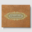 Search for leather guest books Antique