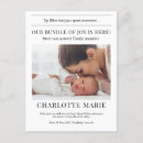 Search for joy birth announcement cards Welcome