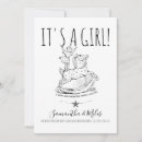 Search for its a girl birth announcement cards New baby