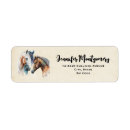 Search for paint horse return address labels Horses
