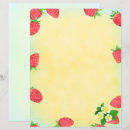 Search for strawberry stationery paper Blue